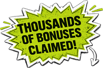 Thousands of bonuses claimed